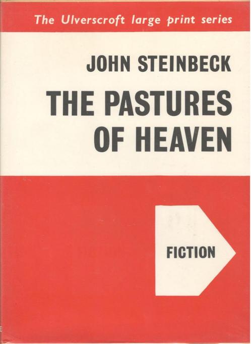 John Steinbeck - The Pastures of Heaven - LARGE PRINT series, Boeken, Taal | Engels, Zo goed als nieuw, Ophalen of Verzenden