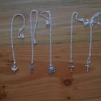 Verzilverde ketting met kruisje/Maria, Sieraden, Tassen en Uiterlijk, Kettingen, Ophalen, Nieuw, Zilver, Overige materialen