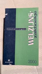 Welzijns zakboekje 2000, Gelezen, Ophalen of Verzenden