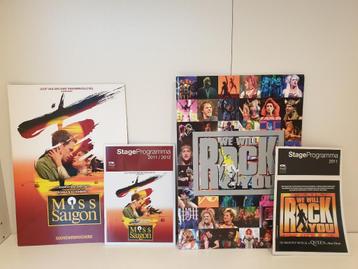 Verschillende catalogussen grote musicals beschikbaar voor biedingen