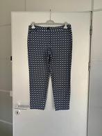 i212 Gerry Weber maat 40=M broek 7/8e blauw/wit