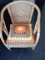 Vintage rotan kinderstoel, Kinderen en Baby's, Kinderstoelen, Ophalen of Verzenden, Zo goed als nieuw, Overige typen