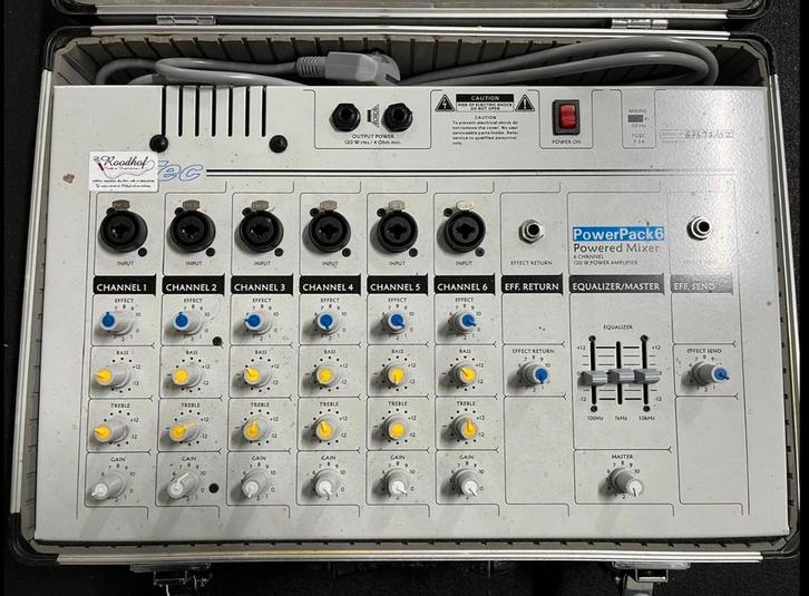 SKYTEC Versterker Mixer - inclusief Luidsprekers!!, Muziek en Instrumenten, Mengpanelen, Gebruikt, Ophalen of Verzenden