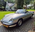UNIEKE Alfa Romeo Spider 2.0 Grigio Metallizzato 1983, Achterwielaandrijving, Radio, Cabriolet, 400 kg