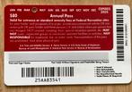 Annual pass, America the beautiful., Drie personen of meer