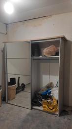 Kast met spiegeldeuren - gratis af te halen, Ophalen, Gebruikt