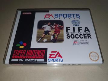 Fifa International Soccer SNES Game Case beschikbaar voor biedingen