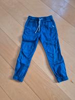 Blauwe H&M zomerbroek met dino print - maat 110/116, Broek, Gebruikt, H&M, Ophalen of Verzenden