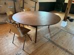 Diner tafel inklapbaar dia 180 cm, Huis en Inrichting, Tafels | Eettafels, Ophalen, Gebruikt, 150 tot 200 cm, Rond