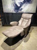 Hjort Knudsen fauteuil Manueel van €1259 nu €699,-, Ophalen, Nieuw, Leer