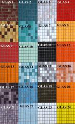 Glasmozaïek, 2x2cm, vanaf 1,00 per 1/4 matje, in vele tinten, Ophalen of Verzenden, Nieuw, Materiaal