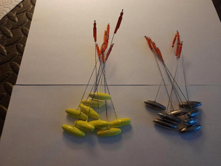 Te koop verzwaarde afhouder 10 gram € 0,30, Watersport en Boten, Hengelsport | Zeevissen, Nieuw, Overige typen, Ophalen of Verzenden