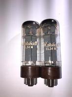 Marshall EL34 paar meten als nieuw op een avo163, Antiek en Kunst, Antiek | Tv's en Audio, Ophalen of Verzenden