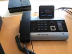 Gigaset DX800A telefoon centrale met 3 handsets, Gebruikt, Telefoon, Ophalen