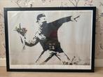 3 Banksy Moco Museum posters incl lijst, Ophalen of Verzenden