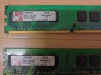 3x Ram geheugen Kvr667D2N5/1G en 1 x laptop geheugen., Computers en Software, RAM geheugen, Ophalen, DDR2, Desktop, Gebruikt