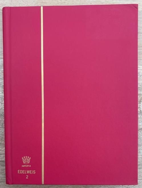 Rood A4-formaat IMPORTA insteekboek 16 - 32 bladzijden, Postzegels en Munten, Postzegels | Toebehoren, Verzamelalbum, Verzenden