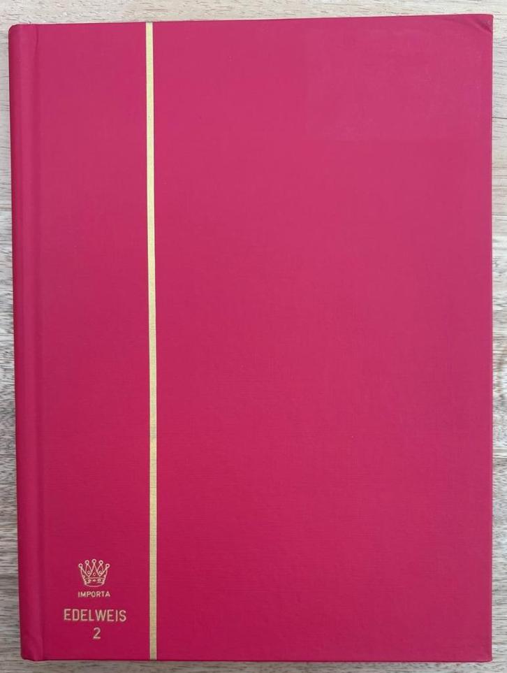 Rood A4-formaat IMPORTA insteekboek 16 - 32 bladzijden, Postzegels en Munten, Postzegels | Toebehoren, Verzamelalbum, Verzenden