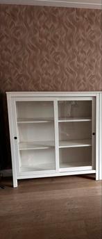 Hemnes vitrine kast, Huis en Inrichting, Ophalen, Gebruikt, 50 tot 100 cm, 150 tot 200 cm