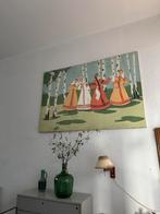 Vintage Oost-Europees schilderij 123cm x 180cm, Ophalen