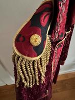 Carnavalsjas rood goud, Ophalen, Carnaval, Maat 46/48 (XL) of groter, Zo goed als nieuw
