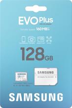 Samsung EVO Plus - Micro SD Kaart - Inclusief SD Adapter, Verzenden, Nieuw, SD, 128 GB