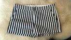 Zwart-wit gestreepte short |Forever 21 | Maat L, Kleding | Dames, Broeken en Pantalons, Kort, Wit, Maat 42/44 (L), Nieuw