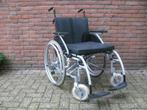 Excel G3 light aluminium rolstoel 53cm met massieve banden, Ophalen of Verzenden, Inklapbaar, Zo goed als nieuw, Duwrolstoel