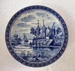 Delftsblauw Wandbord Westraven doorsnee 19 cm, Ophalen of Verzenden