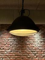 Industriële hanglamp met ketting - Horeca lamp, Huis en Inrichting, Lampen | Hanglampen, Ophalen of Verzenden, Gebruikt, Metaal