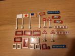 Lego vintage vlaggen raampjes, stenen met tekst, Ophalen of Verzenden, Gebruikt
