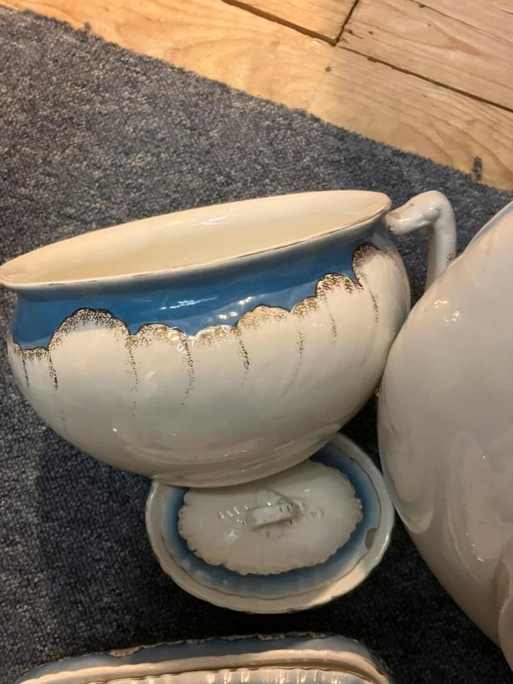 Antiek was stel / lampet stel, Antiek en Kunst, Antiek | Schalen, Ophalen