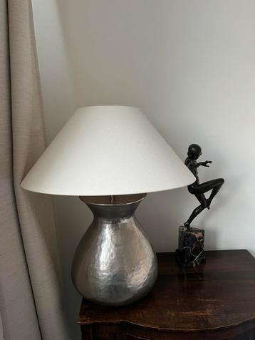 PTMD bohemian zilveren tafel lamp zgan beschikbaar voor biedingen