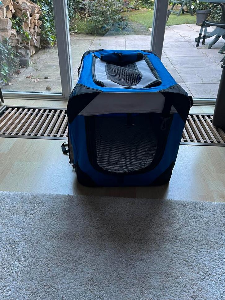 Honden/ Kattenbech inklapbaar, Dieren en Toebehoren, Hondenhokken, Zo goed als nieuw, Minder dan 65 cm, 75 tot 110 cm, Ophalen of Verzenden