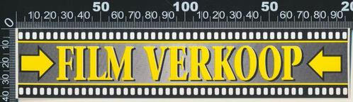 Sticker: Film Verkoop, Verzamelen, Stickers, Zo goed als nieuw, Film, Tv of Omroep, Verzenden