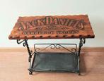 Bijzettafeltje Jack Daniel's, Huis en Inrichting, Minder dan 55 cm, Zo goed als nieuw, Rechthoekig, Hout
