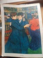 Kunst poster Henri de Toulouse-Lautrec. Bieden, Antiek en Kunst, Ophalen