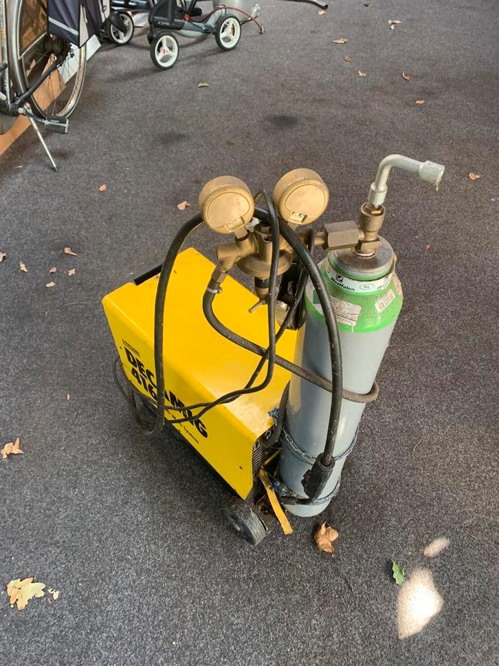 Decamig 416 Mig / CO2 lasapparaat, Doe-het-zelf en Verbouw, Gereedschap | Lasapparaten, Gebruikt, Co2, Minder dan 150 ampère, Ophalen