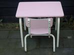 Supersterk kleutersetje: tafeltje en stoeltje, vintage!, Kinderen en Baby's, Kinderkamer | Tafels en Stoelen, Ophalen, Gebruikt