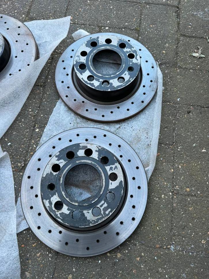 Gebruikte achter remschijven volkswagen scirocco, Auto-onderdelen, Remmen en Aandrijving, Volkswagen, Gebruikt, Ophalen of Verzenden