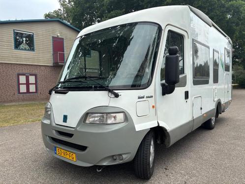 Knaus Travelliner met garage 4 persoons, Caravans en Kamperen, Campers, Bedrijf, tot en met 4, Integraal, Knaus, Fiat, Diesel