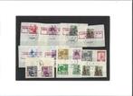 kavel met opdruk Repoeblik Indonesia in kastje rode opdruk, Postzegels en Munten, Nederlands-Indië, Verzenden, Gestempeld