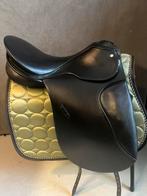 Passier Optimum dressuurzadel 17,5” MW zwart, Dieren en Toebehoren, Paarden en Pony's | Zadels, Gebruikt, 6566EE, Dressuur, Ophalen of Verzenden