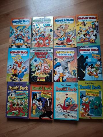 Donald Duck Pockets - 12 stuks (incl. Dubbelpocket) beschikbaar voor biedingen