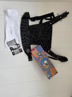 Artipoppe Draagzak - Luipaardprint / zeitgeist leopard gray, Kinderen en Baby's, Babydragers en Draagdoeken, Overige merken, Buik of Rug