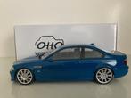 BMW M3 E46 1:18 (nieuw) OT880, Hobby en Vrije tijd, Modelauto's | 1:18, Verzenden, Nieuw, Auto, OttOMobile