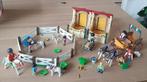 Playmobil grote paarden stal set, Ophalen of Verzenden, Gebruikt