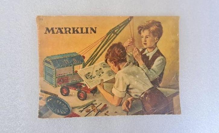 boekje Märklin Metallbaukasten nr. 170  ; vintage, Antiek en Kunst, Antiek | Speelgoed, Ophalen of Verzenden
