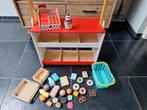 Hema winkel met kassa en accessoires, Ophalen, Gebruikt, Hout