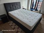 IKEA IDANÄS bed + VATNESTRÖM matras 140 200 (bed + mattress), Overige materialen, Tweepersoons, Zo goed als nieuw, 200 cm